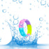 HENXING 60Pcs Pop Bracelet Bubble Fidget Toys, Hand Finger Press Multicolor Silicone Wristband Toy for Classroom