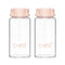 COMI Natural Glass Baby Bottle,Standard Neck Breastmilk Storage Bottle for Fridge,Breast Milk