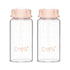 COMI Natural Glass Baby Bottle,Standard Neck Breastmilk Storage Bottle for Fridge,Breast Milk