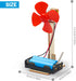 6 8-12, 8-10 STEM Science Kits for Kids Age STEM Building Toys for Year Girls Boys Wood Crafts, Electric Fan