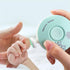 Trimmer Set, 6 2-Pack Quiet Baby Nail Painless Electric Nail File for Sleeping Baby with Ultra-Low Noise Motor