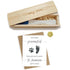 Pregnancy Test Keepsake Box Baby Announcement Card for Grandparents