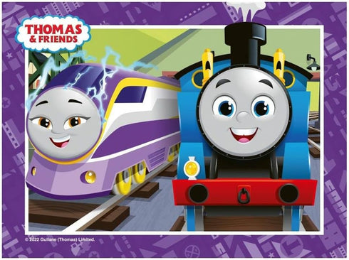 Ravensburger Thomas & Friends Jigsaw Puzzles for Kids Age 3 Years Up - 4 in a Box (12, 16, 20, 24 Pieces)