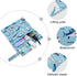 2 Pack Cactus Plant Wet Dry Bag for Cloth Diaper&Swimsuit,Travel&Beach - Water Resistant Wet Bags - Perfect for Wet