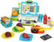FS Pretend Play Cash Register Toys with Scanner, Calculator, Large Drawer, Microphone,