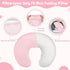 Hooyax Baby Waterproof Nursing Pillow Cover, Stretchy Nursing Covers for Breastfeeding Pillows, Adorable Infant Feeding
