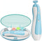 Electric Baby Nail File Trimmer Set for Newborns, Kids, and Adults with LED Light for Fingernails and Toes Care