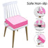 2 Toddler Booster Seat Dining, Washable Straps Safety Buckle Kids Booster Seat for Dining Table, Portable Travel