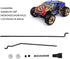 VGEBY Throttle Brake Assembly, 02056 Metal Throttle Pull Rod Brake Lever for 94108 1/10 RC Model Car Accessory