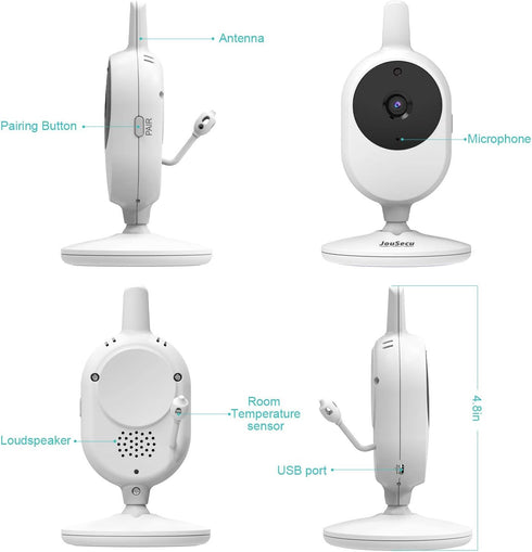 JouSecu B012 Baby Camera Add or Replace Camera Not Compatible with Other Models Only Compatible