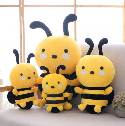 Cute Rabbit Honeybee Plush Toy - Stuffed Animal Doll, 8 Inch Plush Pillow