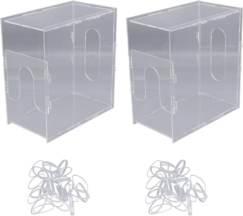 Reusable Transparent Breast Milk Container Tower, Compact Storage Bag for Home Ravertzer