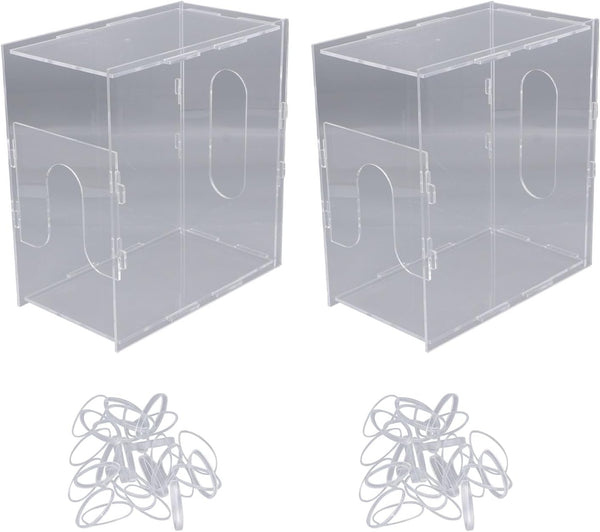 Reusable Transparent Breast Milk Container Tower, Compact Storage Bag for Home Ravertzer