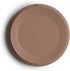 mushie Silicone Suction Plate - BPA-Free Non-Slip Design (Natural)