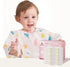 SauGonb Disposable Baby Bibs for Baby Boys and Girls - Long Sleeve Bib