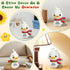 AicooFest Positive Crochet Duck Animals Emotional Support Plush Funny Knitted Duck Stuffed Animal Birthday