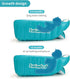 Swimming Swimbobo Inflatable Baby Bath Tub Portable Foldable Travel Mini Pool Helps Infants to Toddler Tub (Blue)