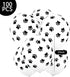 Koogel Paw Print Balloons - 100 PCS 12 Inch Dog Balloons for Birthday Party Decoration