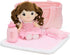 Playset Set,Babies Set,Baby Tezituor Baby Doll with Carrier Bassinet Bed,Baby Doll Accessories with Dolls, Portable
