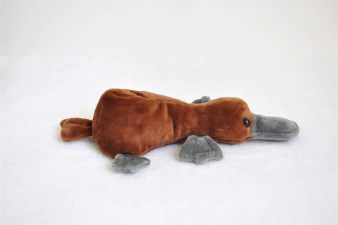 TAMMYFLYFLY 8.6" Realistic Platypus Soft Plush Pillow, Kawaii Stuffed Animals Toys for Kids' Gifts