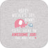Personalized Gifts Set Personalized Happy Mother's Day Baby Bodysuit & Bib - Blue Elephant