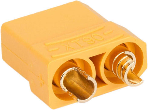 10 Pairs XT90 Battery Connector Set, 10 Male & 10 Female Connectors for RC LiPo Battery Motor