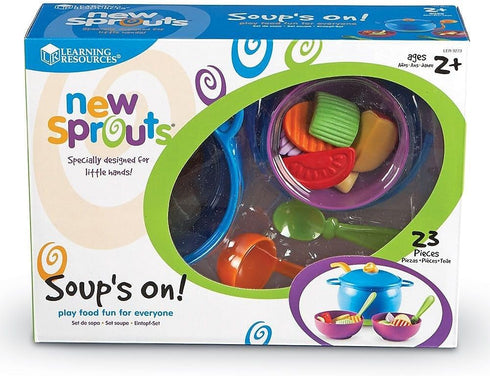 Learning Resources New Sprouts Soup's On, Ages 2 and Up Toddler Learning