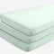 Bare Home 3-Pack Fitted Crib Sheet - Premium 1800 Ultra-Soft Microfiber -