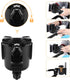 360Rotatable Universal Stroller Cup Holder with Phone Holder, Bottle Holder with Strong Clip, Accessories for Stroller