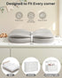28"16", Baby Changing Pad, Waterproof Wipe-Clean PU Leather with High-Density Foam, Non-Slip Raised Edge Contour