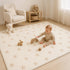 Bubba Bear Baby Play Mat, Thick Foam with Pattern Design, Foldable Waterproof