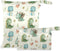 GOODOLD Watercolor Dragon Wet Dry Bag for Baby Cloth Diaper Waterproof Reusable Travel