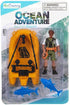 ArtCreativity Small Aquatic Play Set for Kids, Cool Playset with Action Figure, Floating Boat, and 2 Fish