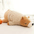 MMTTAO 14 Inch Polar Bear Plush Toys - Stuffed Animals Dolls Small Brown Sleeping Bear Collection