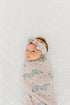 Zella Large Knit Baby Swaddle Blanket by Copper Pearl