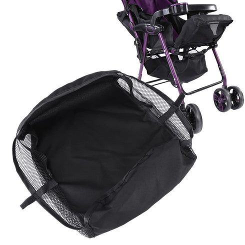 Baby Stroller Bottom Basket, Infant Pushchair Pram Bottom Basket Under Baby Stroller Oxford Fabric Storage Basket for Shopping Baby Nappy Storage Case Pouch Replacement