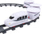 TOYANDONA Sushi Train Set Rotating Table Food Train Battery Powered Electric Train