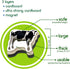 Fridge Magnets for Toddlers - Magdum, 16 Farm Animal Magnets for Refrigerator, Educational Gift for Kids