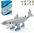 Italian Brainrot Action Figure Building Kit, Brainrot Toys, Creative STEM Construction Blocks,