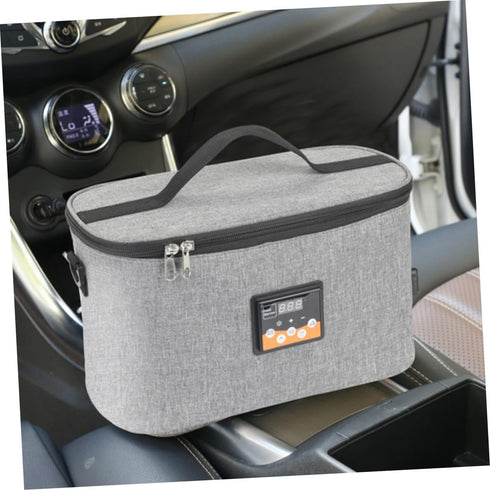 LIFKOME Dc12v Car Bottle Warmer Tote Bag for Travel Rechargeable Portable Bottle Warmer for Baby Milk