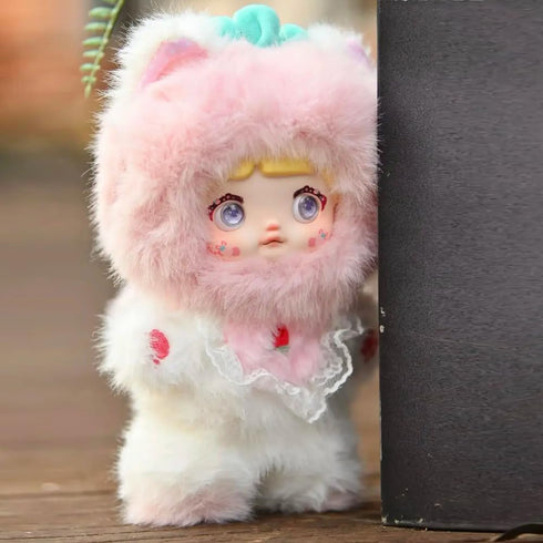 Nommi Interesting Fruit Series Cute Vinyl Face Doll Random Design Action Figures Collectible Toys Home Decorations