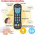 Baby Remote Control Toy for 1 Year Old Boys Girls Gifts Realistic Toddler TV Remote Toy with Music and Light Early Education Learning Toy Remote Kid Infant Baby Toys for 6 to 12 Months 12 to 18 Months