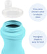 8oz Pack 2 Re-Play of Transition Sippy Cups for Baby Toddler, Medical Grade Silicone Soft Spout & Travel Lid, Easy