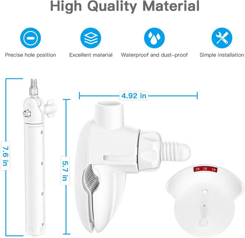 OkeMeeo 720P Crib Mount for VAVA Baby Monitor and for Hipp Baby Monitor