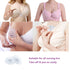 Breast Milk Leaking Storage Collection Shell - Nursing Mom Nipple Cups, Reusable Washable (2 Pack)