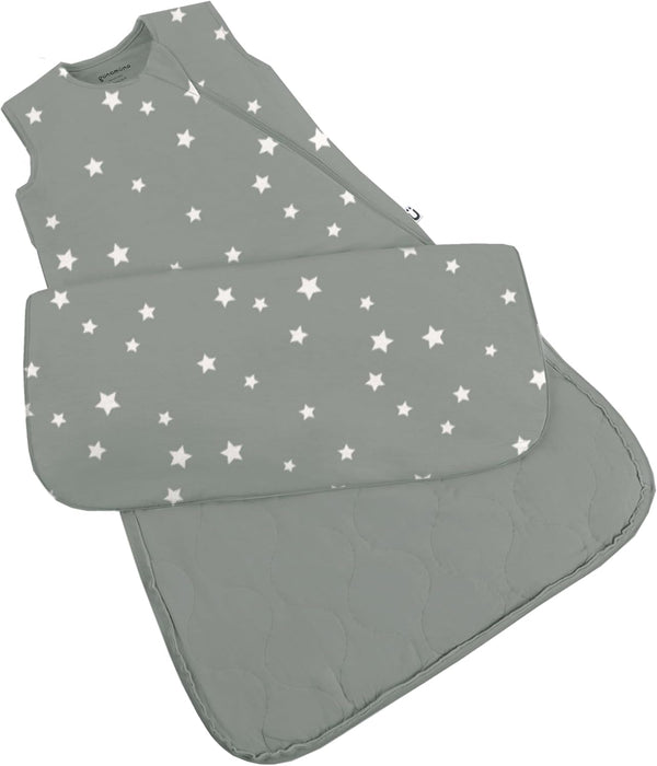 GUNAMUNA guenamuena Unisex Baby, Toddler Wearable Blanket, Sleeping Bag Bamboo Rayon, Sleep
