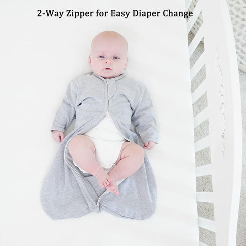 Roksuma 3-6 2-Pack 2-Way 0.8 100% Transition Swaddle Baby Sleep Sack Months, Transitional Swaddle Sack Arms Up Swaddle