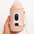Generic Travel Baby Bottle Warmer with USB for Girls Digital Display, Adjustable Heating,