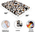 FIGEPO 4 Pack Western Cowboy Crib Sheets Neutral Breathable Fitted Baby Sheets Nursery Sheets for Baby Boys or Girls