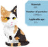 Mini Cat Building Blocks Pet Building Toy Bricks Micro Mini Blocks 3D Puzzle Building Blocks Set Toys Gifts for Kids or Adult (Cat Colorfull 1300PCS)